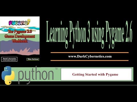 Getting Starting with Pygame Series