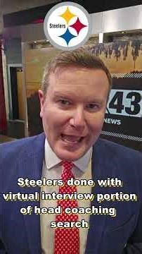 Steelers wrap up virtual interview portion of coaching search
