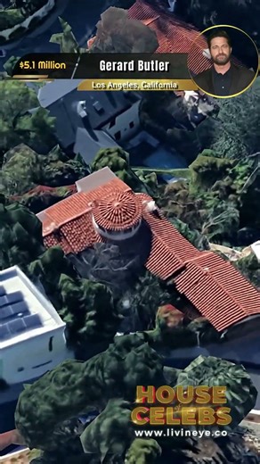 🎬 Gerard Butler’s Los Angeles Home – $5.1 Million Stylish Estate 🌴✨