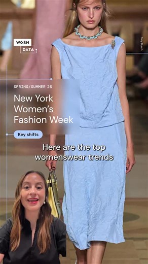 WGSN on Instagram: "Our Fashion experts have dissected every catwalk moment of New York Fashion Week to reveal the key trends set to define S/S 26. Discover the standout looks, must-have colours, and top takeaways in our exclusive womenswear round-up. #wgsn #nyfashionweek #ss26"