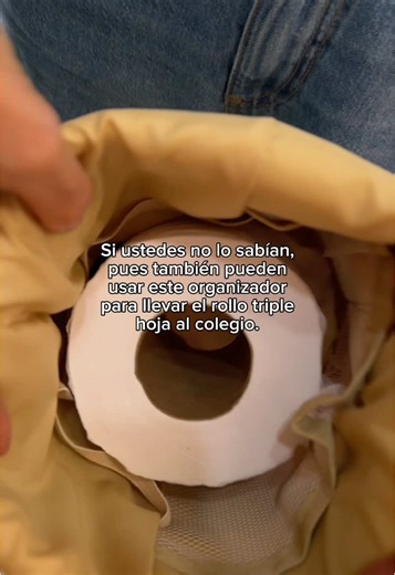 Estuche para papel higiénico? Quién dijo yo?