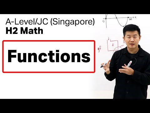 Functions [A-Level JC H2 Math Tuition, Singapore | Achevas]