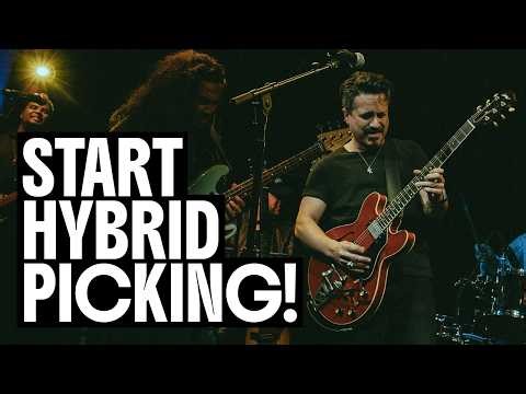 Corey Congilio: How to slip some hybrid picking into your lead playing