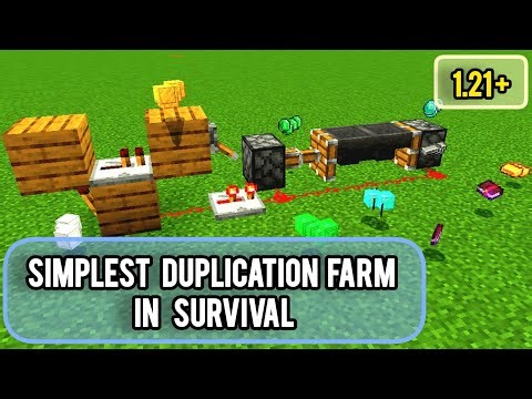 Most overpowered farm in survival 😱(1.21+)(Bedrock and PE) 99+ 💎 