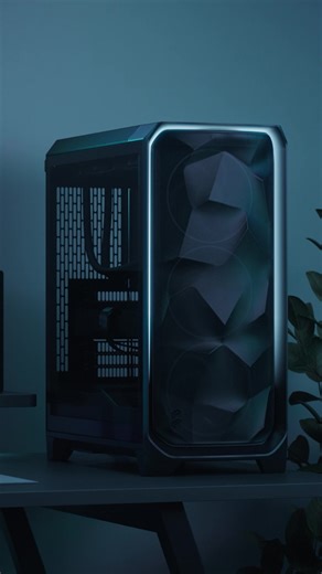 Experience next-level ambient lighting with Meshify 3 Ambience Pro RGB — featuring advanced ARGB Gen 2 lighting and easy customization via the included Adjust Pro Hub, no software required. | Fractal Design