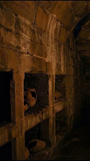 8K Medieval Crypt Ambience 🕯️⚰️ – 2 Hours of Dark Atmospheric Cathedral Sounds | Haunted Underground