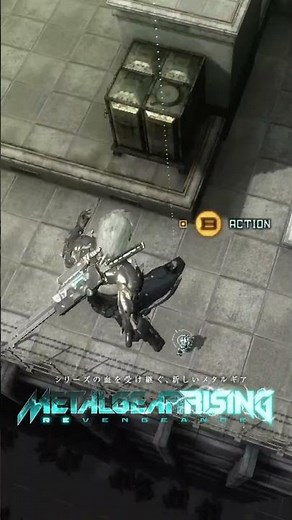 Metal Gear Rising - jump on enemies #gaming #metalgearrising #games