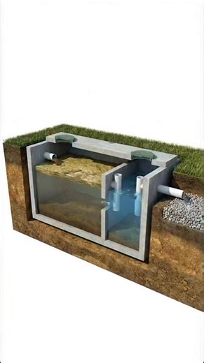 Funcionamiento técnico de una fosa séptica La fosa séptica es un sistema primario de tratamiento de aguas residuales domésticas que opera mediante sedimentación, digestión anaerobia y filtración en el suelo. Los sólidos sedimentables se acumulan como lodos en el fondo, donde son degradados por bacterias anaerobias. El efluente parcialmente clarificado pasa a una cámara secundaria y luego a un campo de drenaje, donde el suelo actúa como medio filtrante y de depuración biológica antes de su infilt
