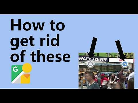 How to get rid of Google street view icons on desktop (not for mobile)