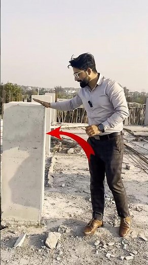 ✅What are stub columns and why we use them in construction? #youtubeshorts #new #site #viralvideo