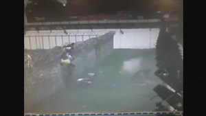 Massive prison break caught on camera in Brazil as 40 inmates escape