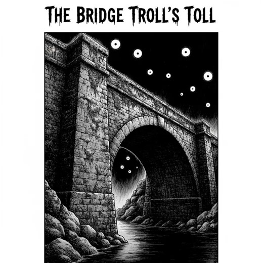 “The Bridge Troll's Toll” #terrifyingtales #horrorgenre #scarystories