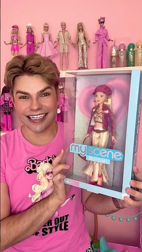UNBOXING BARBIE SIGNATURE MY SCENE BARBIE DOLL 💖 #barbie #shorts