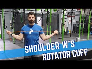 Shoulder W's for Rotator Cuff Strength