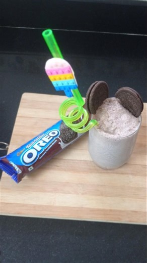 Oreo Milk Shake||Oreo Milk Shake shorts #shorts