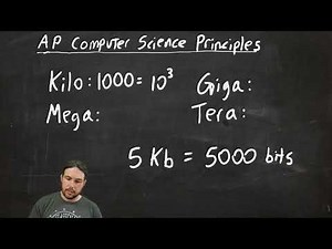 Bits, Bytes, and Prefixes - AP Computer Science Principles