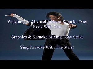 Michael Jackson Rock With You Karaoke Duet