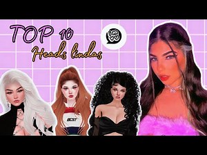 TOP 10 HEADS MAIS LINDAS - imvu