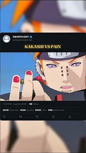 Kakashi vs Pain 🔥 Legendary Battle | Naruto Shippuden Short