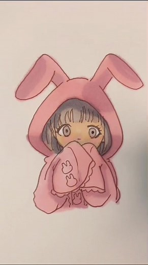 Cute and Easy Anime Drawing for Kids - Simple Doodles Tutorial