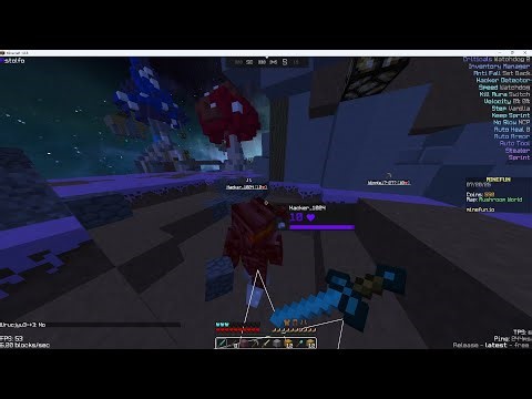 Astolfo Client Hacking in Minefun - Best Server to Hack when you are bored