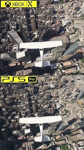 Microsoft Flight Simulator 2024 Beta PS5 Pro vs Xbox Series X Graphics Comparison