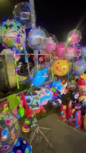 Various Mickey Mouse Balloons and Yellow Smile Duck Balloons