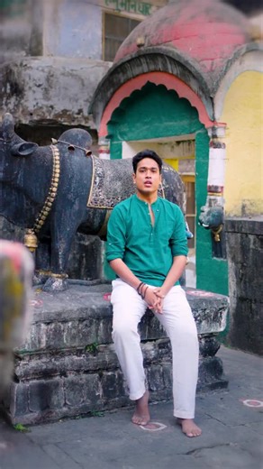 Hitesh Mahawar on Instagram: "If you are a Shivbhakt, this one simple ritual holds a profound secret. Season 3 | AUM NAMAH SHIVAY – Episode 3 In many Shiva temples, devotees are instructed to whisper their prayers into Nandi’s ear. This is not folklore alone. It is rooted in Shaiva symbolism and Agamic understanding. Nandi is not merely Shiva’s vahana; he is Shiva’s foremost gaṇa, gatekeeper and embodiment of dharma. Scriptures describe Nandi as the ideal bhakta- unwavering, disciplined, and ete