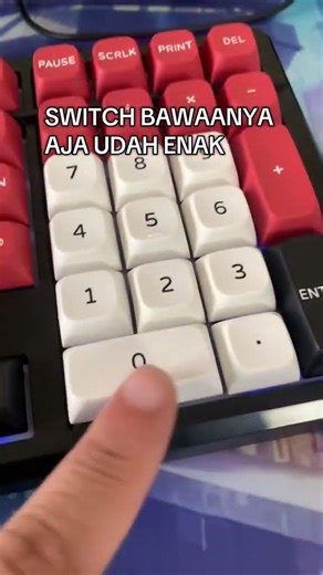 KEYBOARD MECHANICAL INI ! SWITCH BAWAANYA UDAH ENAK BANGET