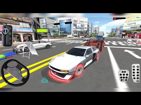 Real Car Driving Simulator 3D 🚗 | Epic City Traffic Challenge & Parking Skills #3ddrivingclass