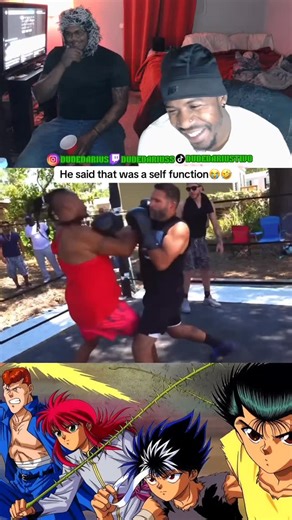 Dude Darius on Instagram: "He said that was a self function 😭😭 . . . . . . . . #fyp #streetbeefs #viral #reaction #explorepage✨"