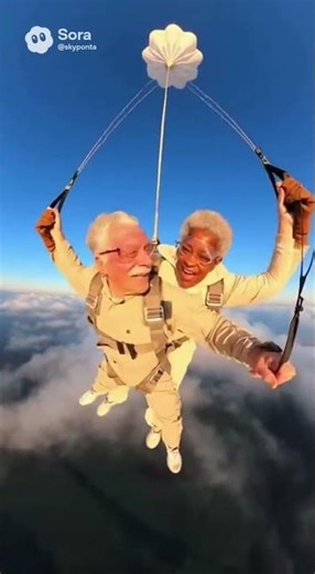 The parachute isn't open, but is it okay?