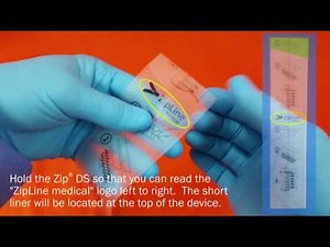 How to use Zip DS (Dressing Shield)