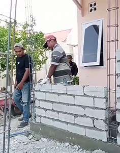 255K views · 1.2K reactions | Checking a mason installing blocks | Andris Brick Art | Facebook