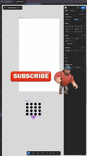 Quick Figma Typing Loading Animation #figma #figma tutorial