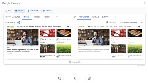 Use Google to Translate Text in Any Image