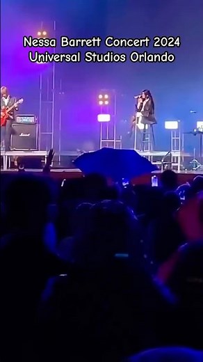 Nessa Barrett Concert Club Heaven Universal Studios Orlando 2024 #nessabarrett #concert #universal