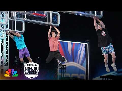 One Winner Two Splashes | American Ninja Warrior | NBC