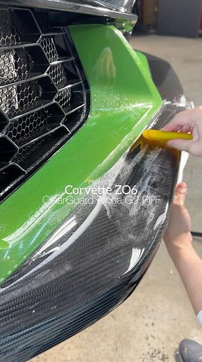 2026 Corvette ZO6 | Carbon Fiber Lip PPF (Preview)