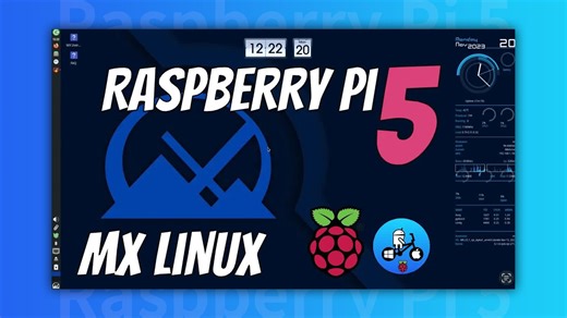MX Linux 23 树莓派 5