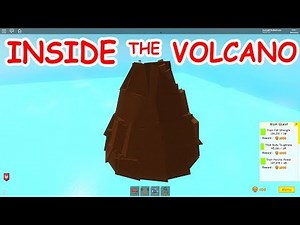 How to get INSIDE the Volcano in Super Power Training Simulator *INSANE GRIND SPOT* | Roblox Glitch