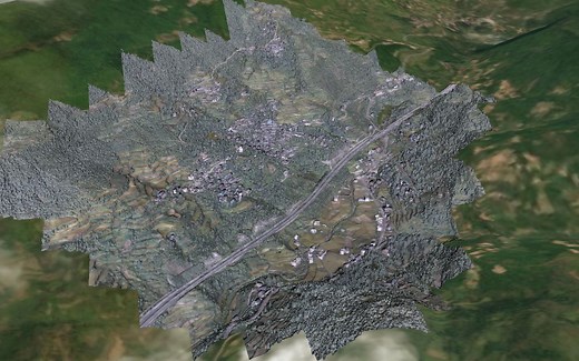 Unity3d加载GIS数据课程及源代码，Arcgis数据(shp)、DEM数据(tif)、点云(las)、倾斜摄影模形(flp、osgb)