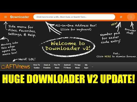 💥 Downloader App V2 Update Walkthrough - For Firestick & Android TV/Google TV