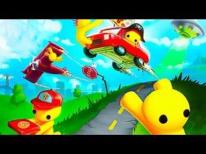 I Got a Job Making Hamburgers and Pizza?! (Wobbly Life Gameplay Roleplay)