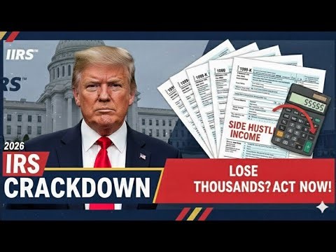 IRS Cracking Down On Side Hustle Income In 2026 - Hidden 1099 K Rules That Could Cast You Thousands