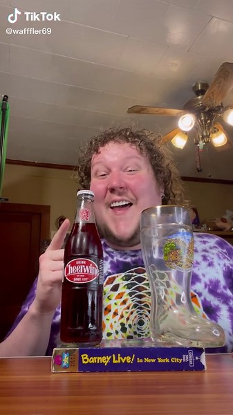 Popped my cheerwine cherry 🍒 #cheerwine #cherry #soda @Cheerwine | soda