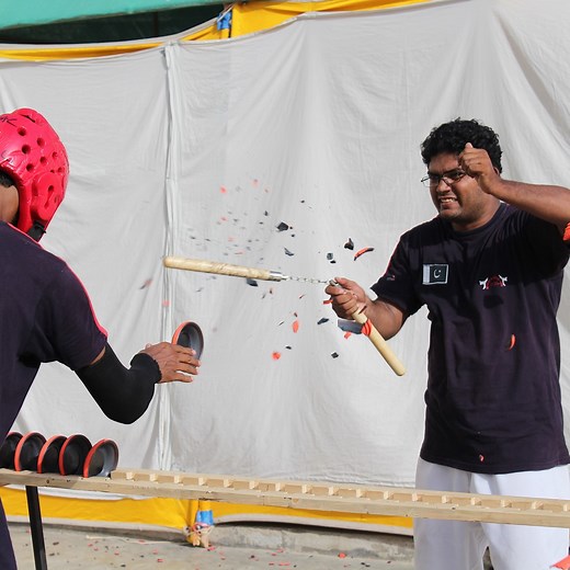 88M views · 268K reactions | Shattering records with Pakistan's Muhammad Rashid Naseem | Guinness World Records | Facebook