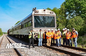 It takes a special piece of equipment to assure that Metra's 500 route miles of track are in top shape. Read more about the geometry car on the latest post from The Signal: http://bit.ly/2KJMrzX | Metra