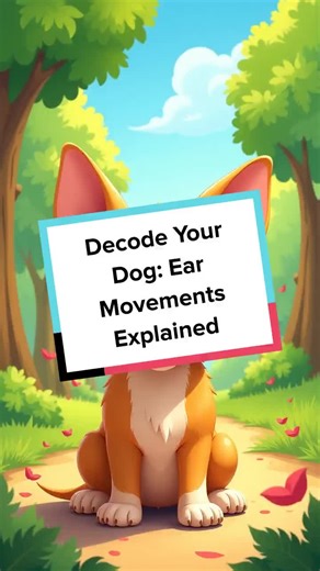 Ever wondered what your dog's ears are trying to tell you? Discover how their ear movements reveal their feelings! #DogCommunication #PetTips #DogFacts #AnimalBehavior #PetLovers