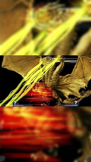 LEONA HEIDERN 🆚 KING GHIDORAH #shorts #mugen #kofmugen